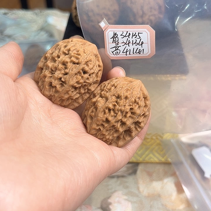 文玩核桃把件非嫁接将军榜