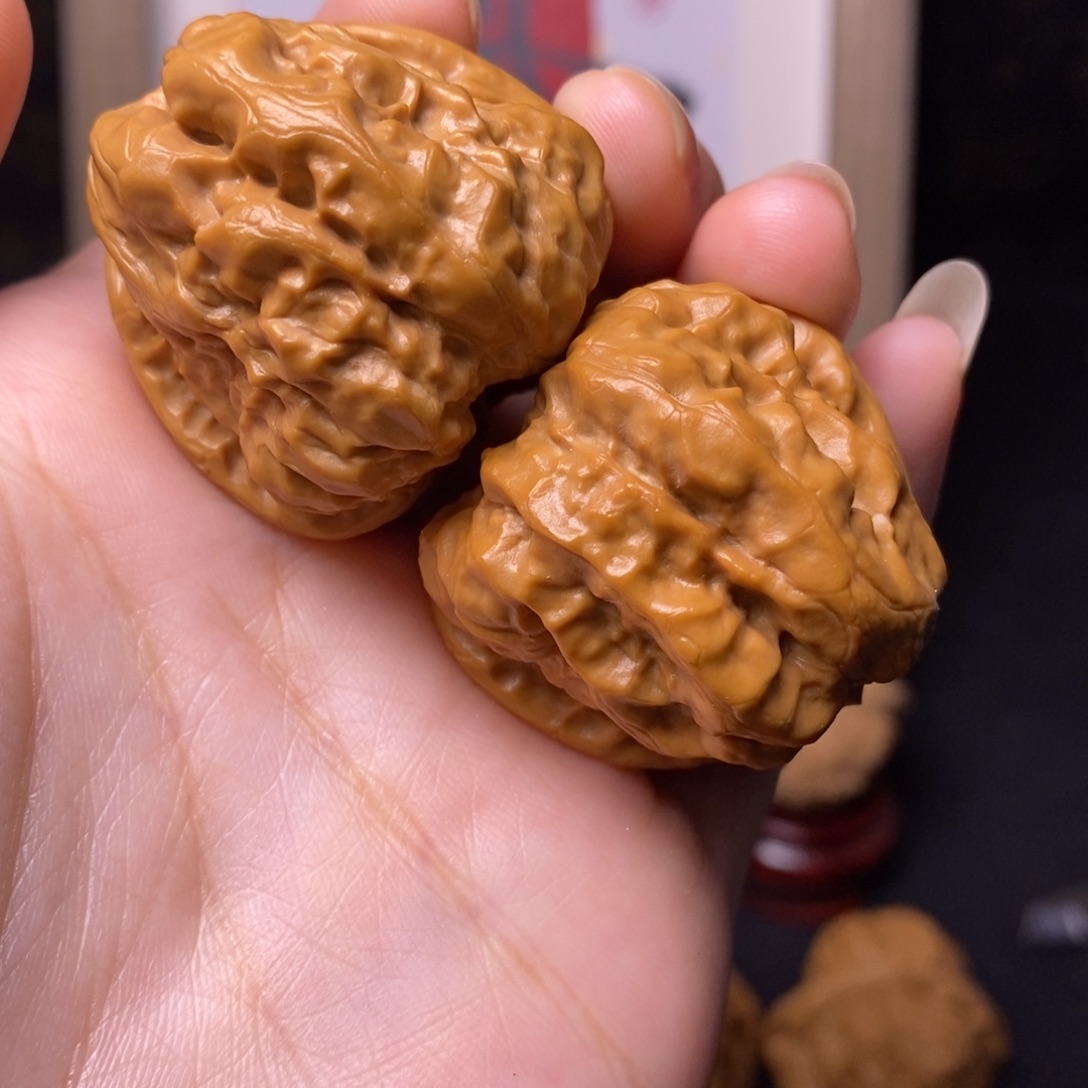 不***菜文玩核桃吊坠蛤蟆36