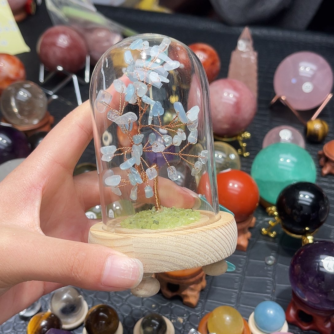 肉***丸珠宝半成品未镶嵌水晶微瑕