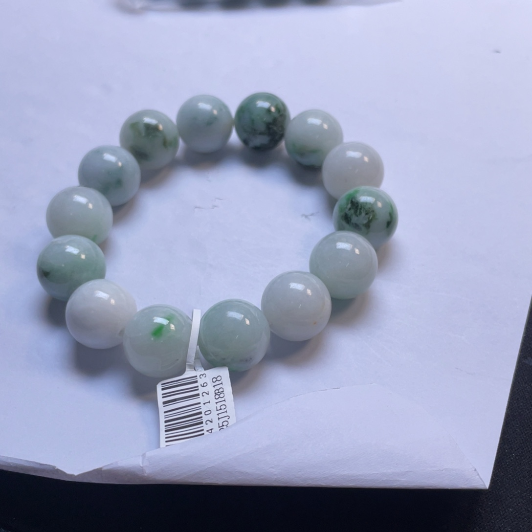 翡翠未镶嵌手链翡翠