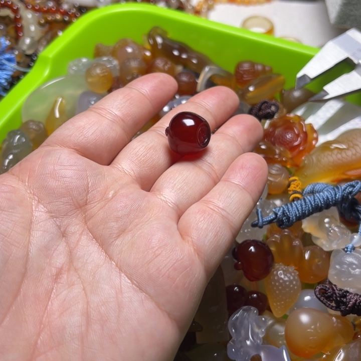 玛瑙/玉髓颈饰未镶嵌米*2202