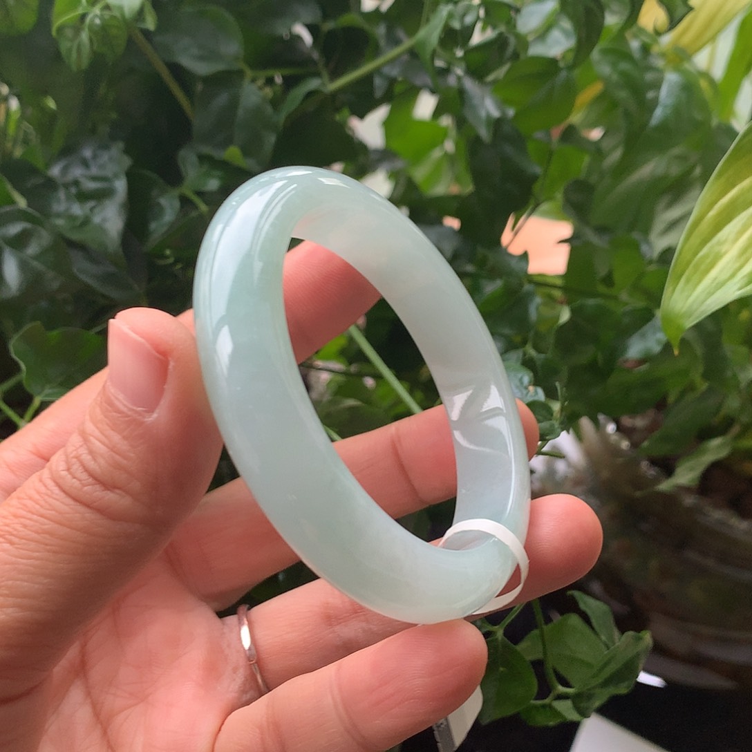 翡翠未镶嵌手镯9号