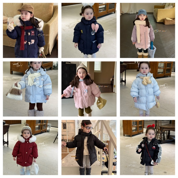 线下品牌优选洋气女童碎花短款儿童外套 