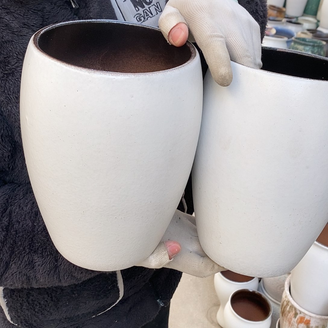 紫砂花盆正品口15高23