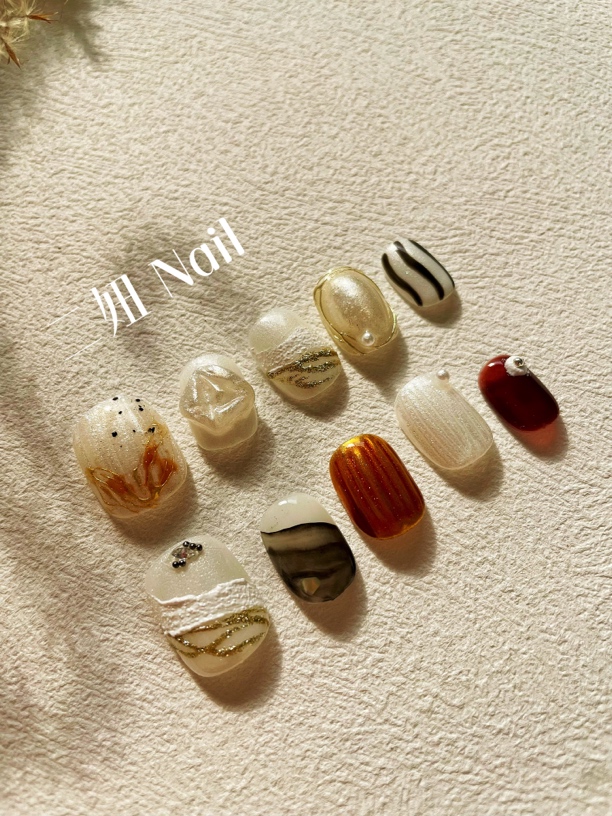 【鲛人泪】小众纯手工定制穿戴甲片