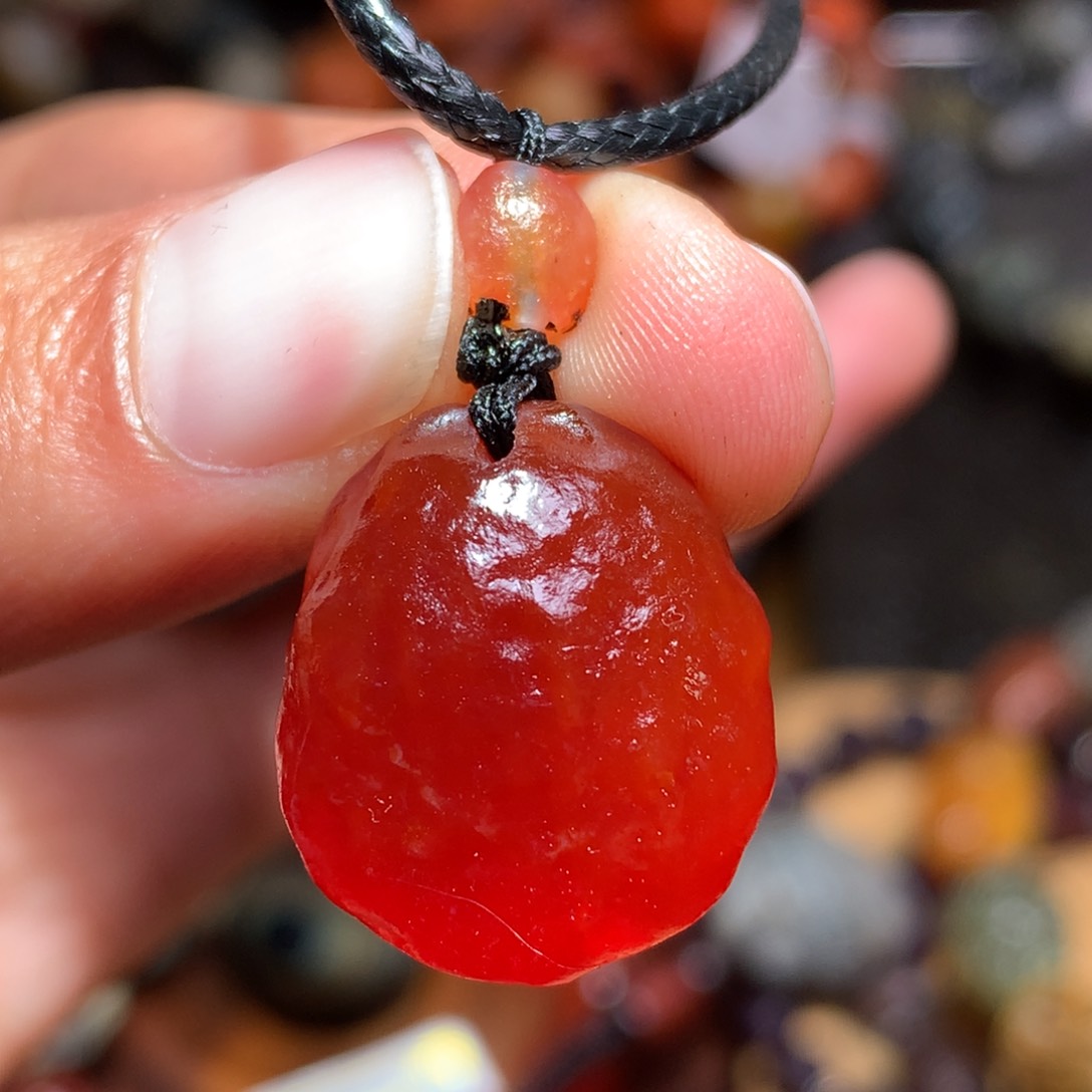 未镶嵌玛瑙/玉髓珠宝半成品