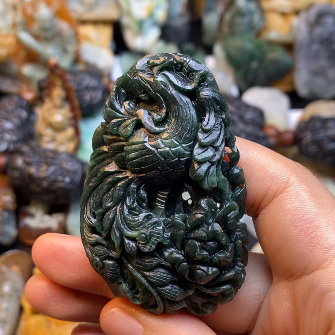 定制翡翠未镶嵌特色13