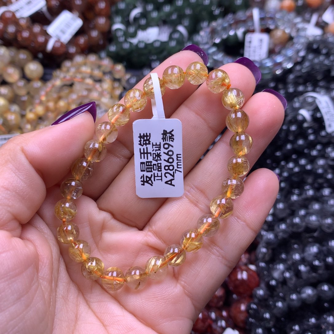 水晶未镶嵌手链111111111