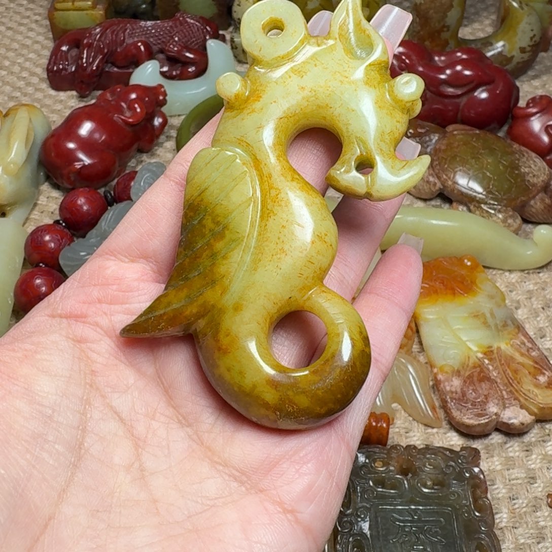 白玉菩提吊坠挂件