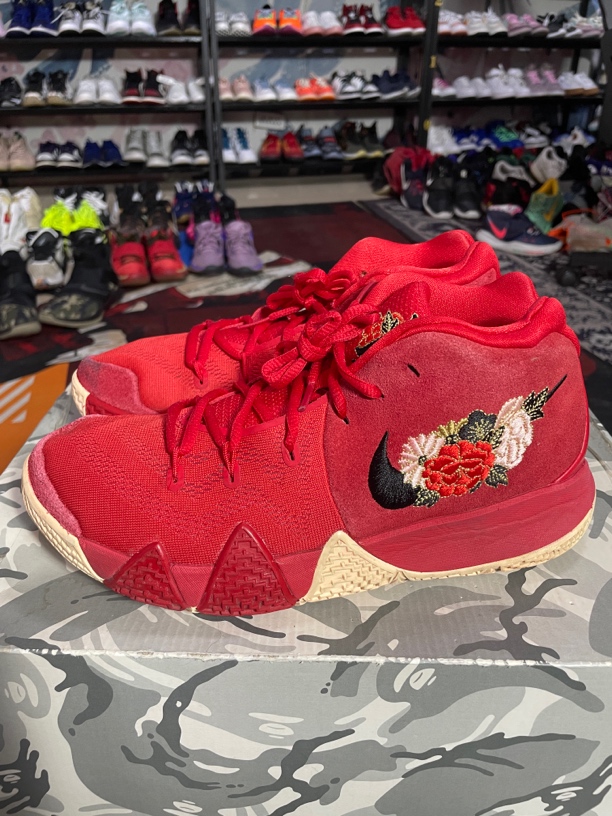 90新 NIKE/耐克 41码260/Nike Kyrie 4 欧文4 zoom 缓震篮球鞋 