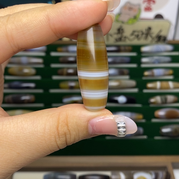 玛瑙/玉髓合金颈饰
