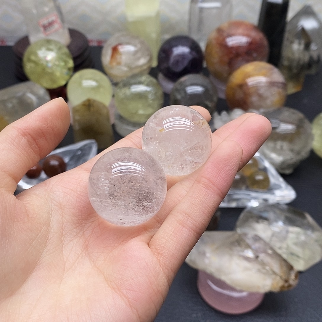 水晶未镶嵌珠宝半成品172水晶石