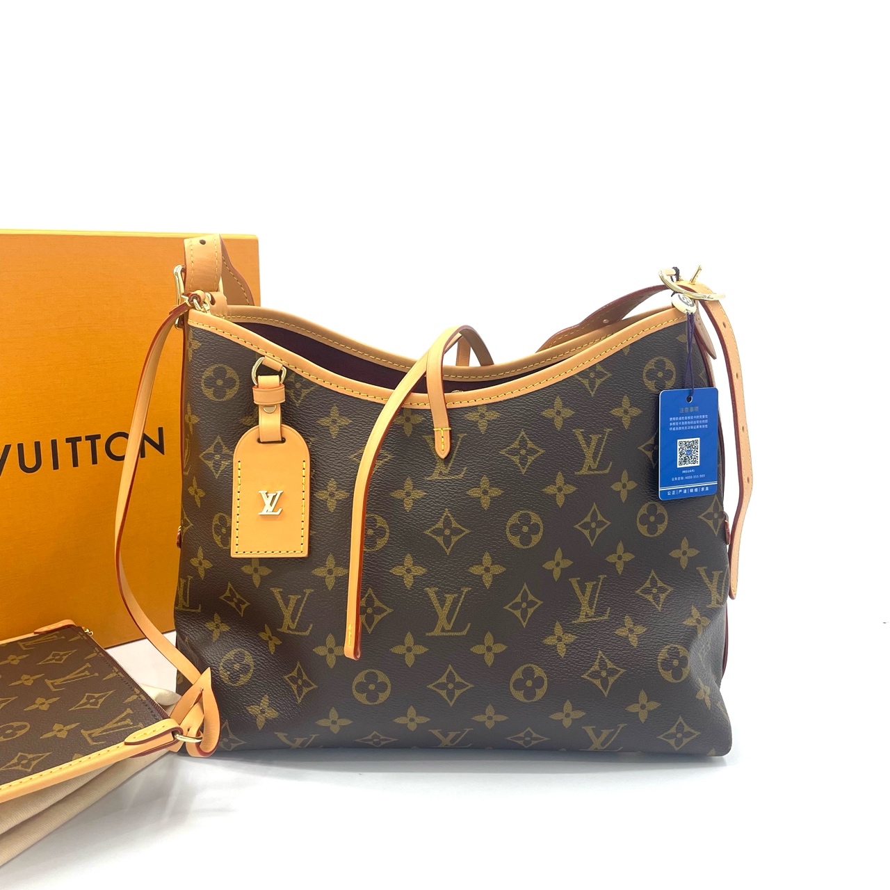 未使用 LouisVuitton/路易威登  Carryall 小号 托特包购物袋