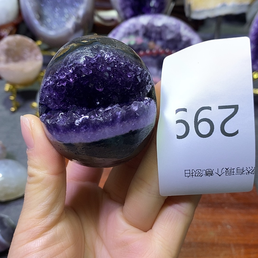 珠宝半成品未镶嵌紫晶