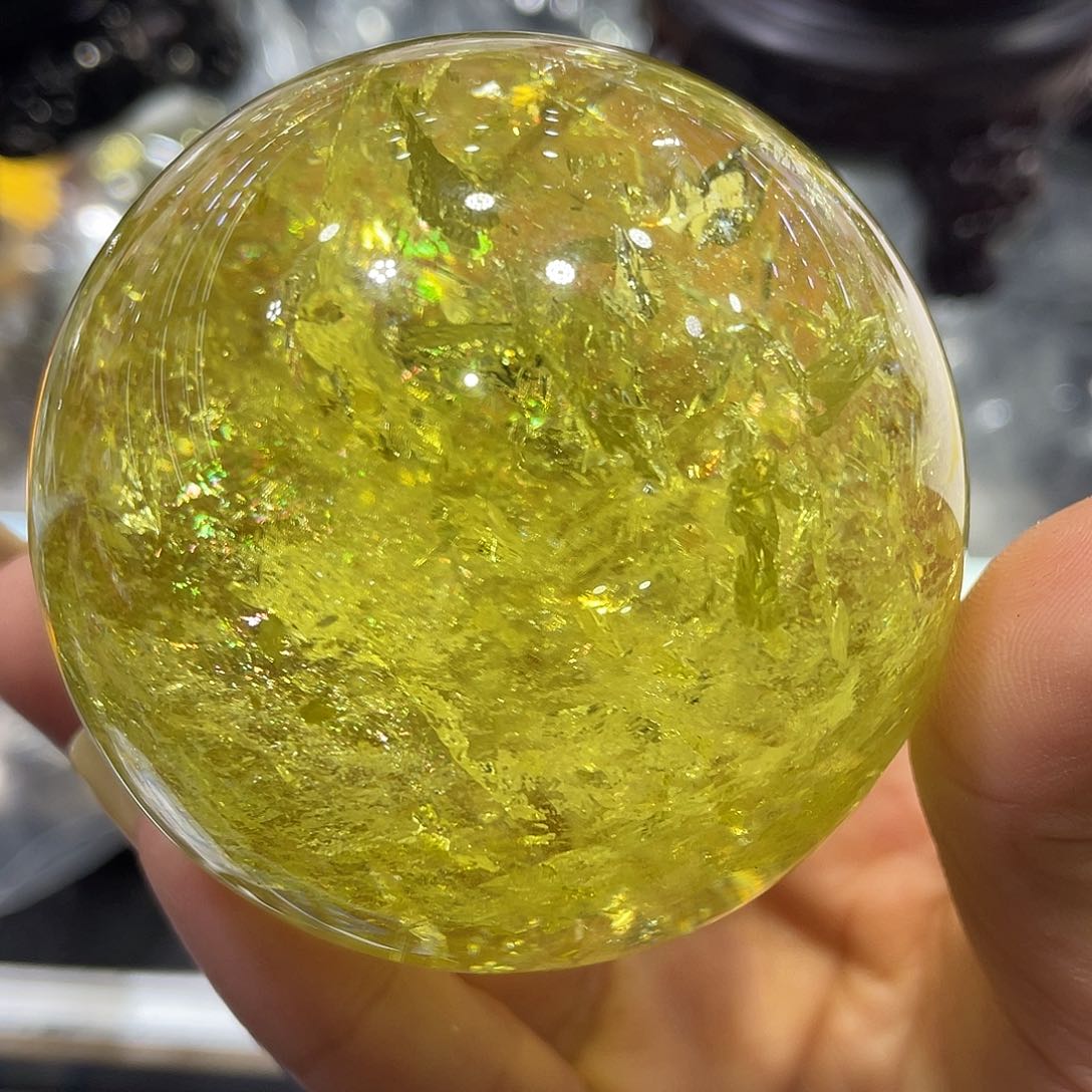 水晶水晶球摆件未镶嵌