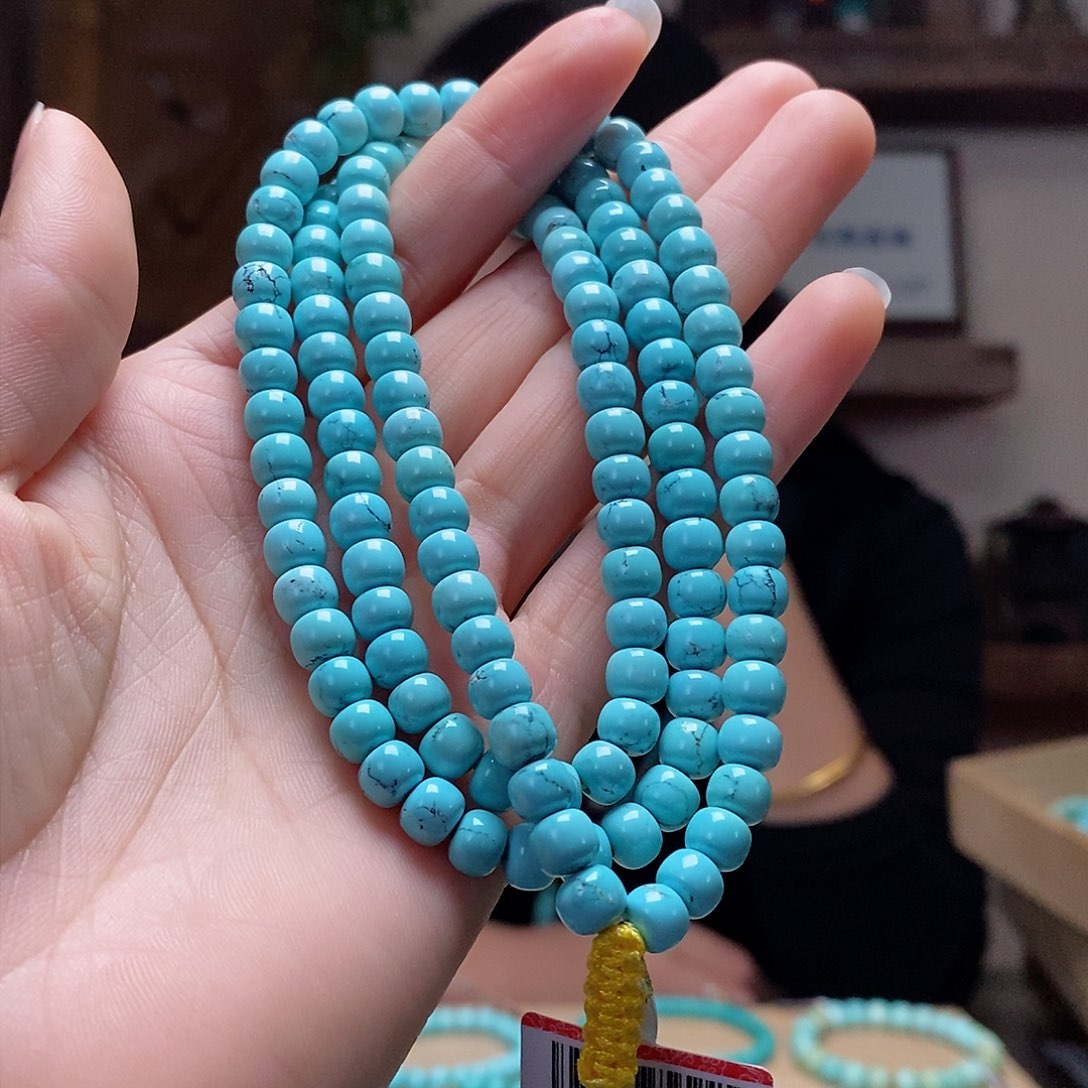 绿松石珠宝奇石未镶嵌莉***莉