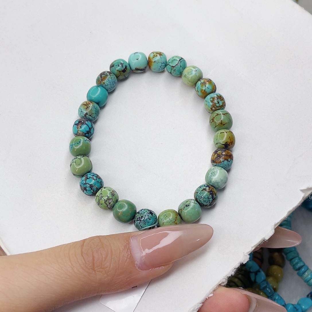 光***歌绿松石未镶嵌颈饰