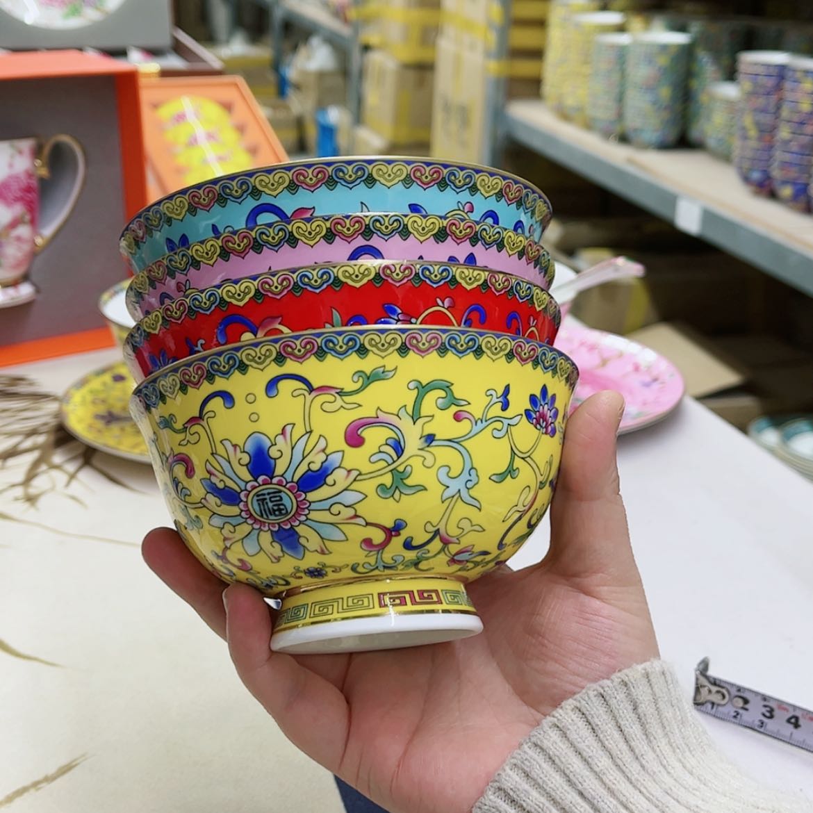 【闪购商品】骨瓷5英寸4混。。。。。