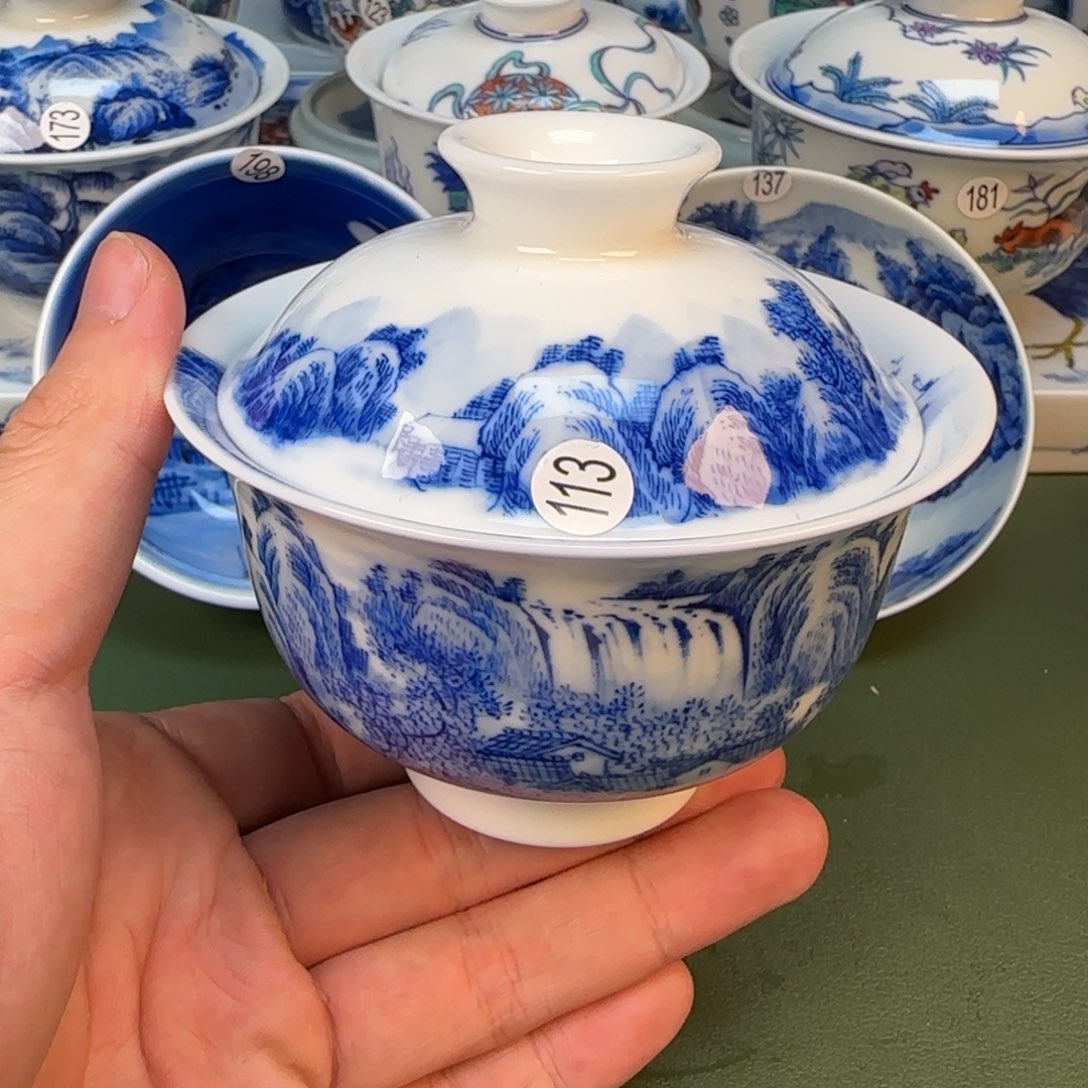 彦祖纯手工手绘茶具113