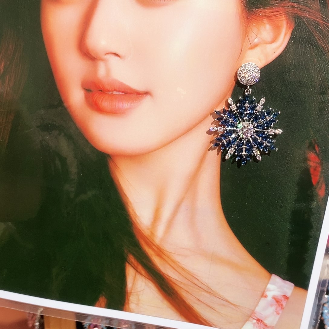 【闪购商品】纯铜925银锆石