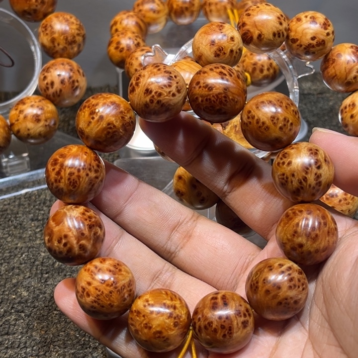 柏木（崖柏）手串/手链2.0陈化红油瘤疤手串