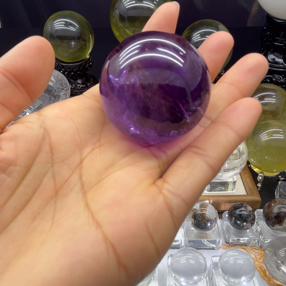 水晶珠宝半成品未镶嵌4.23公分