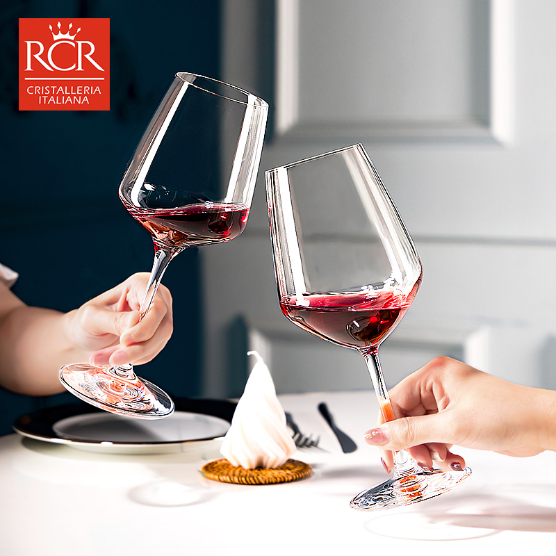 意大利进口RCR水晶玻璃红酒杯轻奢高档家用网红爆款2025新款