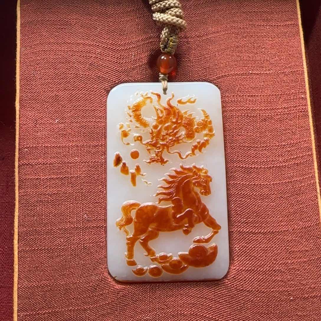 和田玉挂件未镶嵌