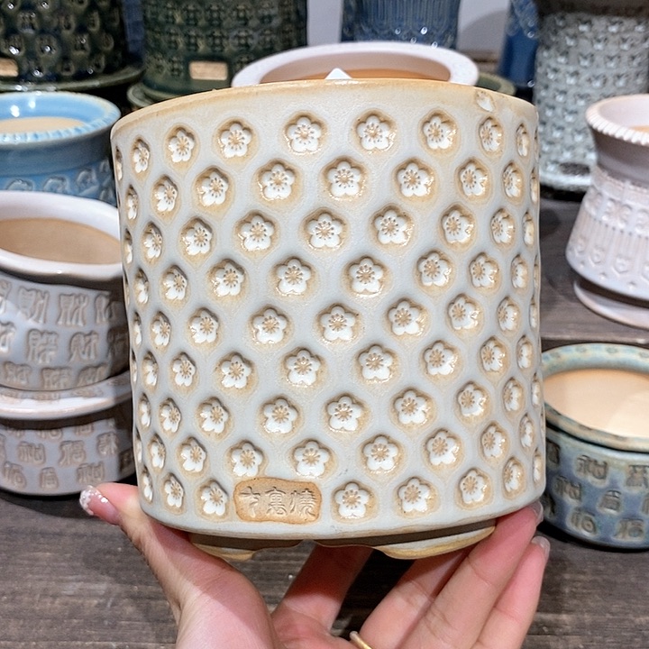 七里烧陶瓷2-6-080口径10