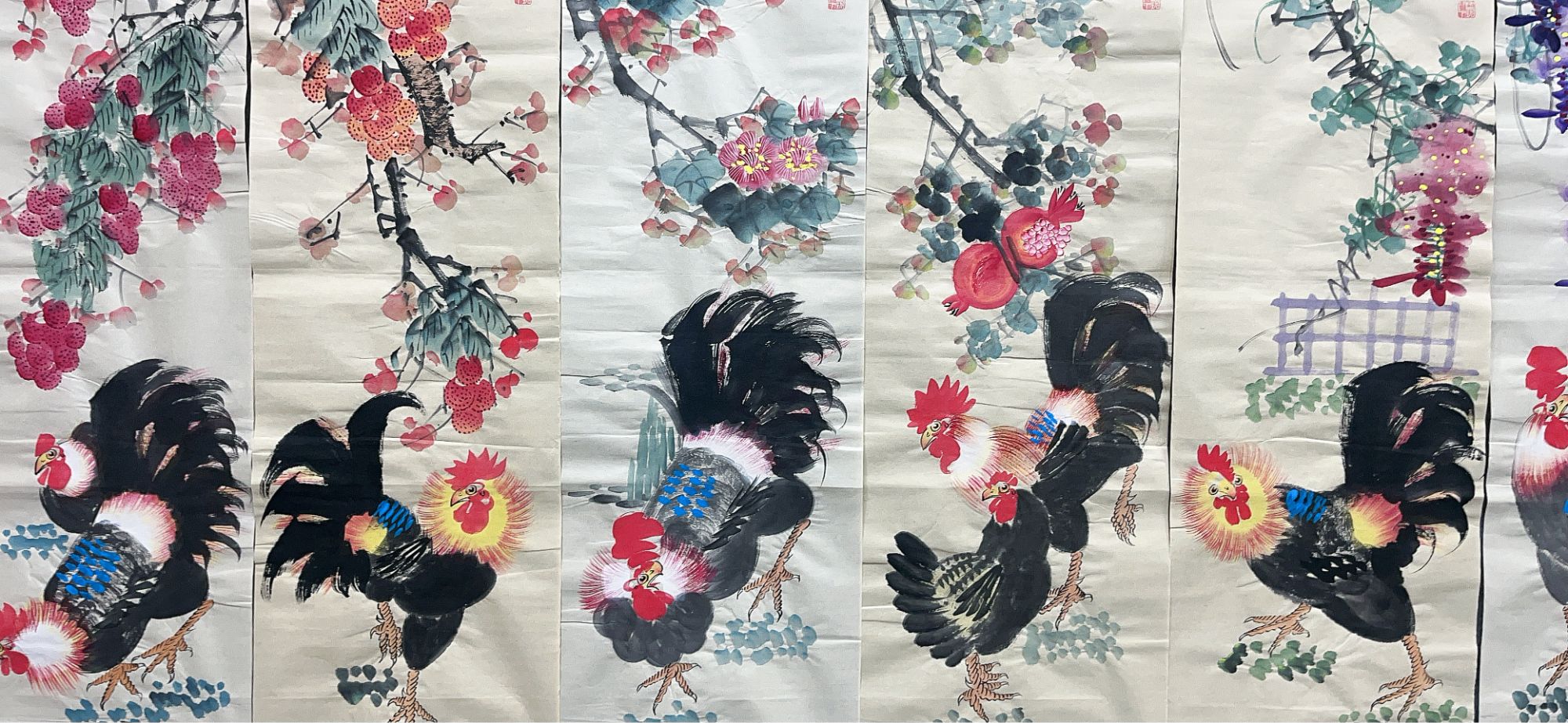 【邦乔】精品十二条屏装饰画通用链接