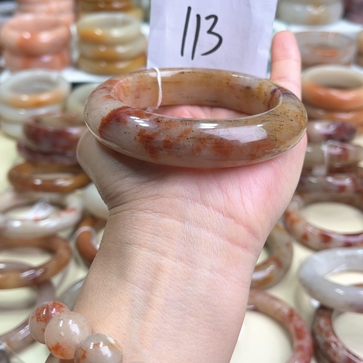 石英质玉圈60未镶嵌