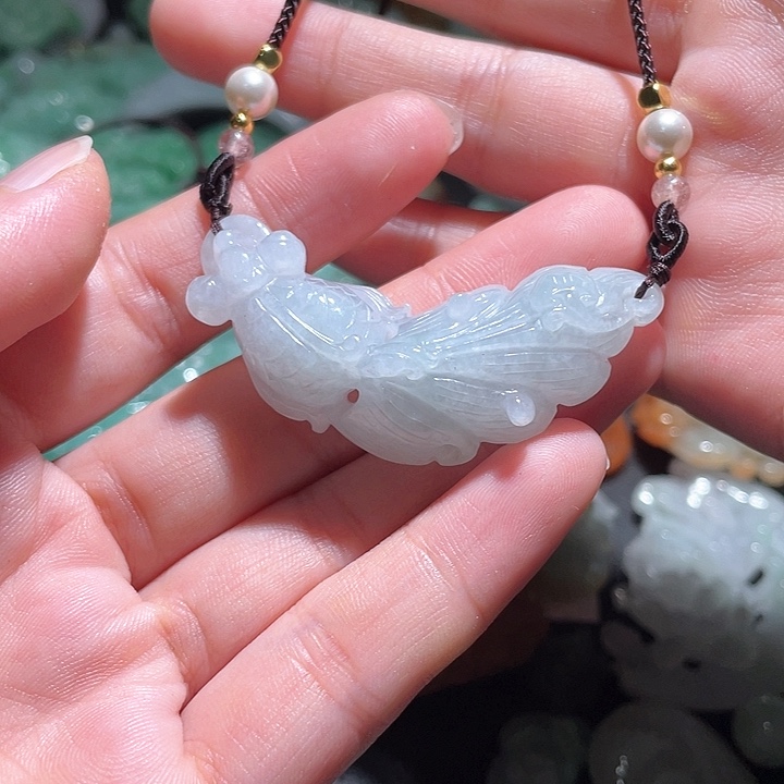 颈饰未镶嵌翡翠天