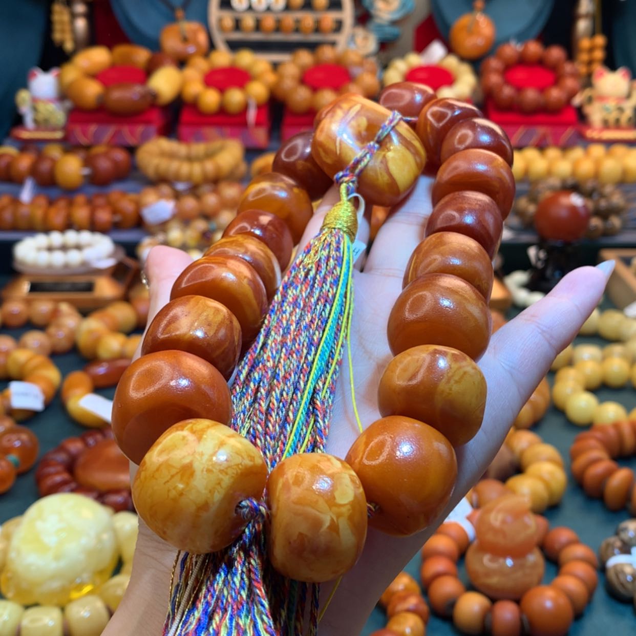 【闪购商品】蜜蜡手串未镶嵌蜜蜡手串