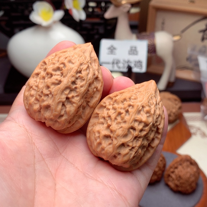 文玩核桃把件芷*沈阳鸡心全品  1号