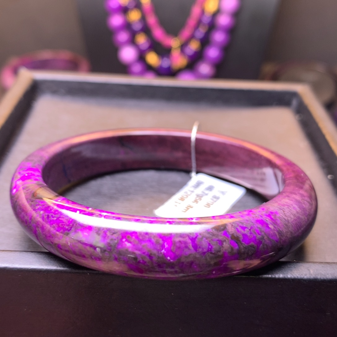 苏纪石（舒俱来）未镶嵌手镯