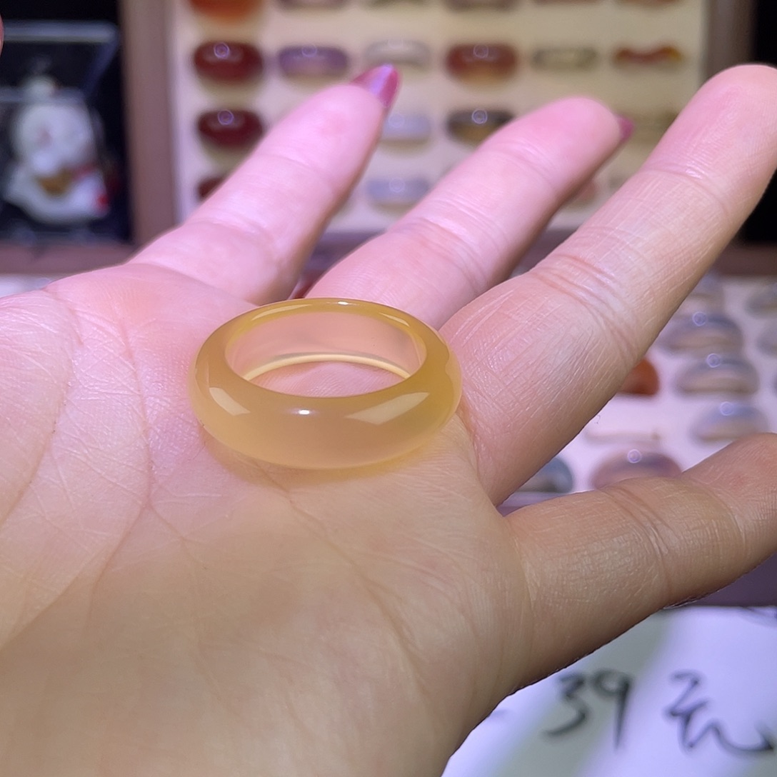 玛瑙/玉髓合金戒指