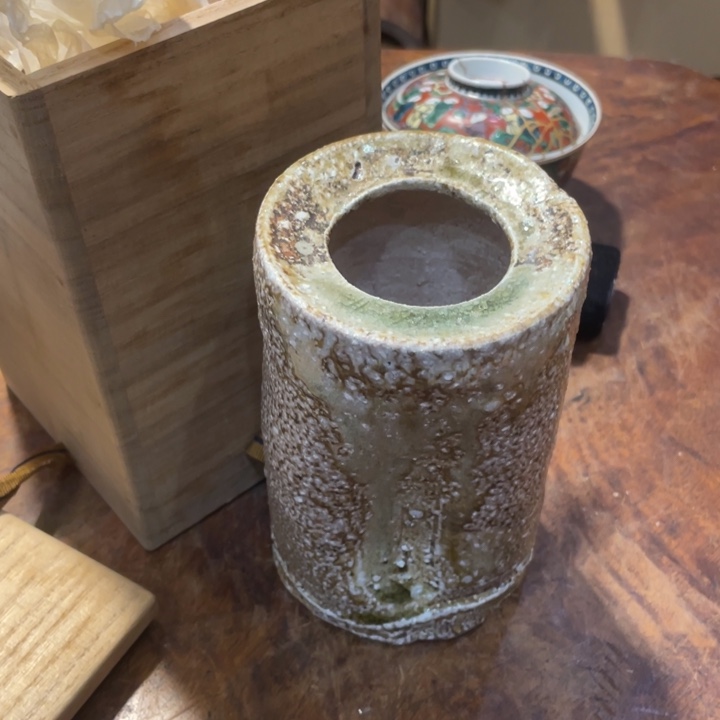 陶瓷小六古美术工艺品