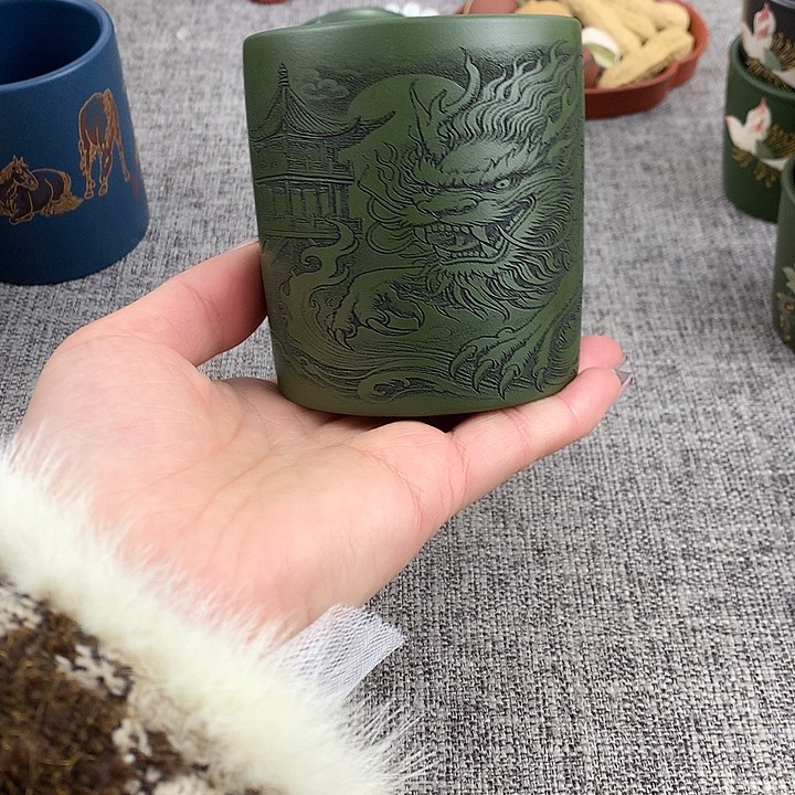 紫砂茶杯高端主人杯