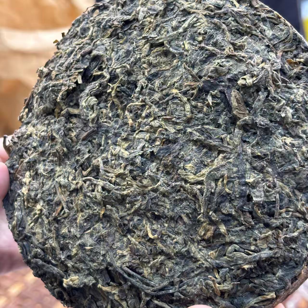 283号1993年坝卡春茶老树纯料生茶 茶柱中段50克10-1