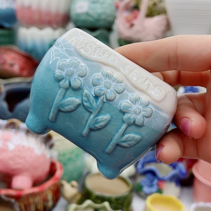 多肉绿植陶瓷花盆