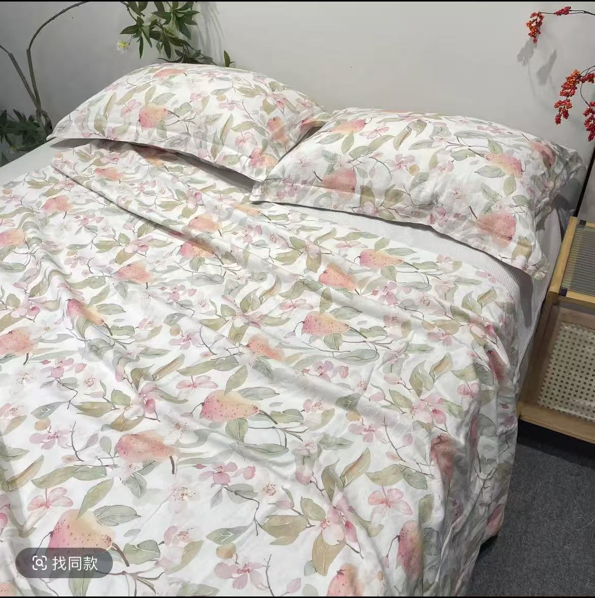 直播41号 11支加厚汉麻印花四件套舒适植物印染·琳蓝·叶影·漫溯