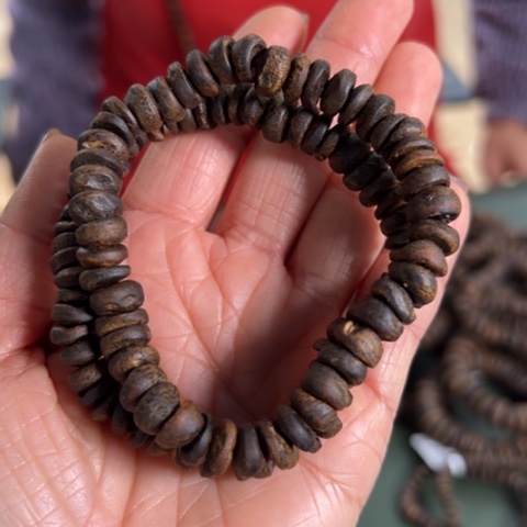 沉香手串乌身沉水8克卡0.8多样性发1条