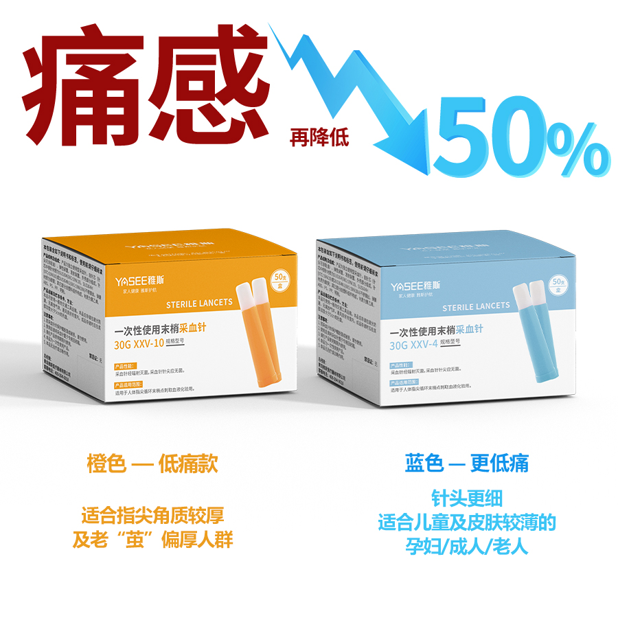 【逍遥主播强推】一次性无菌粉刺针头低痛家用成人刺血针弹簧细针