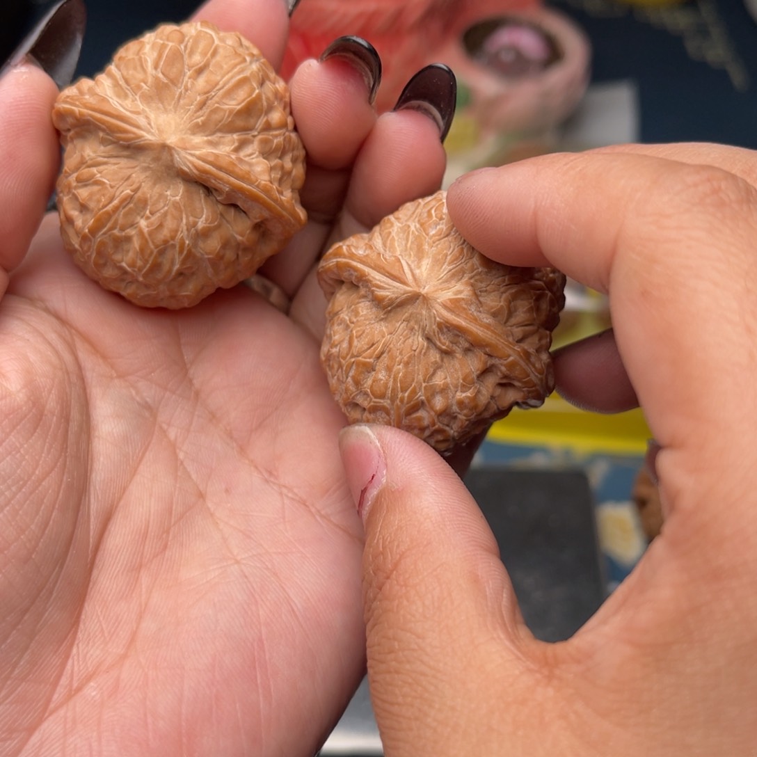 文玩核桃把件【****】南瓜墩40