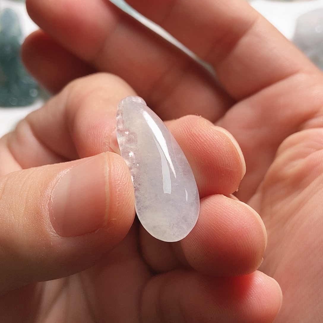 翡翠未镶嵌颈饰冰种翡翠福瓜