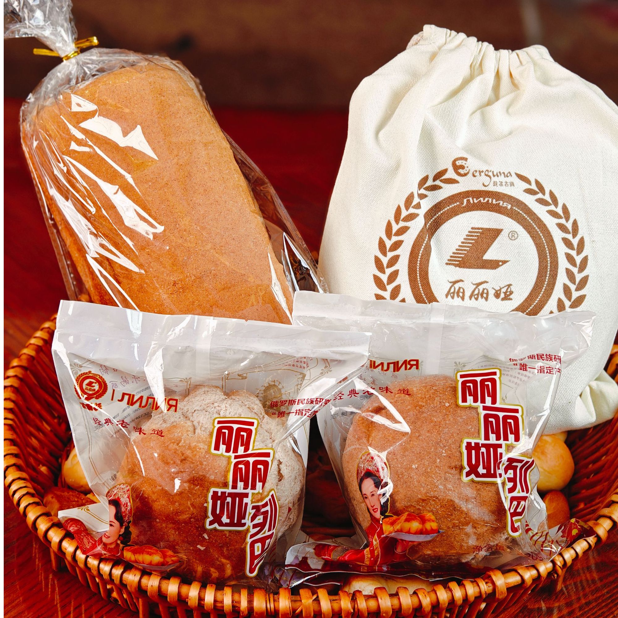 【撒欢牧场】全无糖列巴组合4个+送奶渣包1个