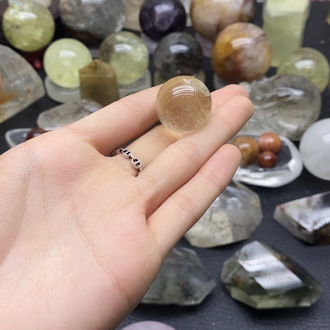 水晶未镶嵌珠宝半成品271水晶石