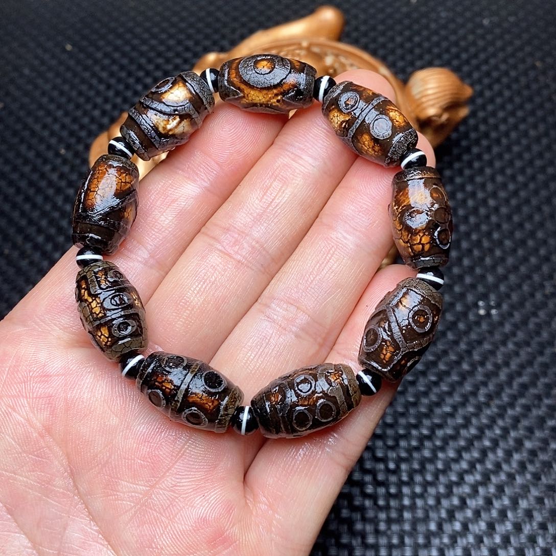 玛瑙/玉髓手链未镶嵌酒****C