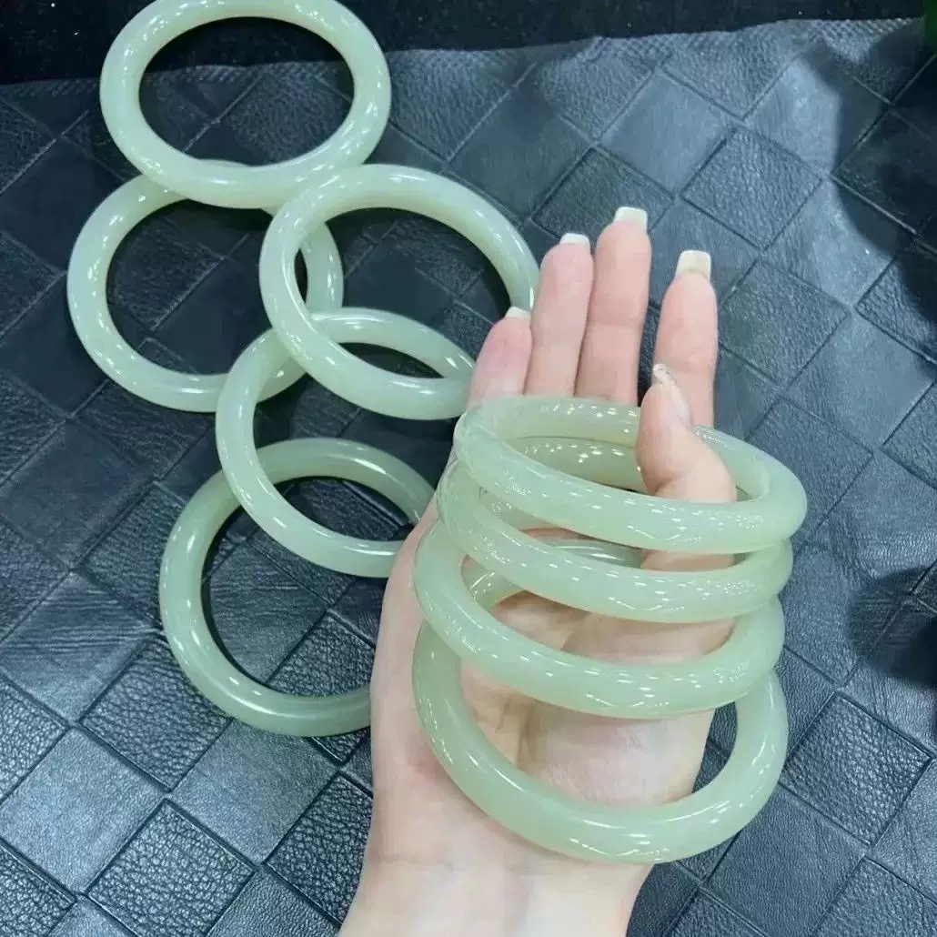 非金属玻璃手镯 【400-486】 【60圈口贵妃镯】柒柒直播推荐琉璃手镯