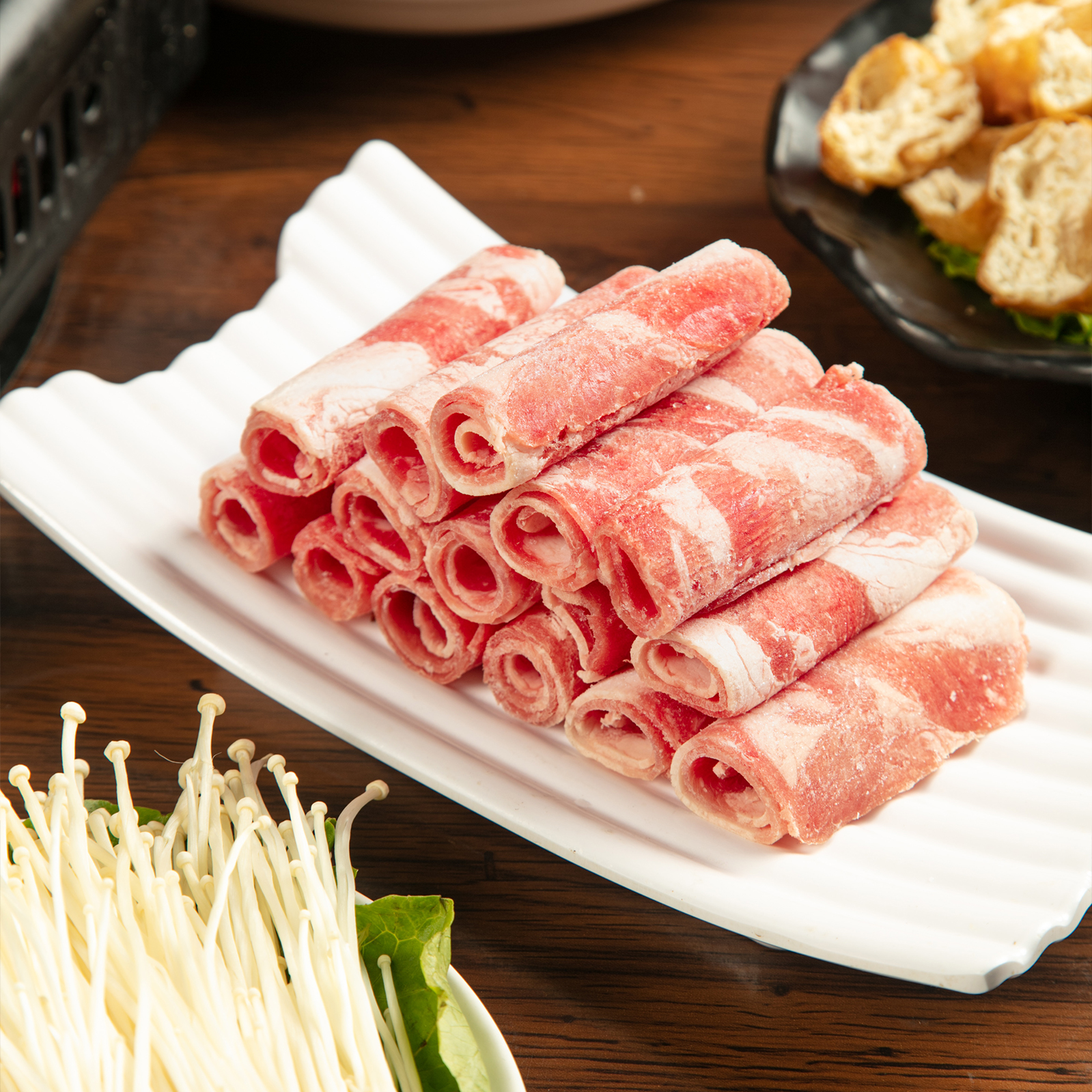 民兴优选原切滩羊后腿卷220g